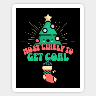 Retro Most Likely To Get Coal Sticker